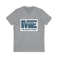 CHRIST IN ME  -  Unisex Close Fit V-Neck Tee