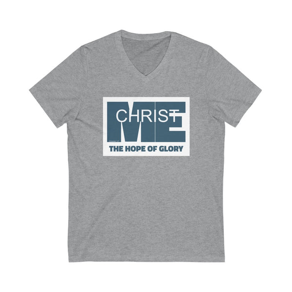 CHRIST IN ME  -  Unisex Close Fit V-Neck Tee