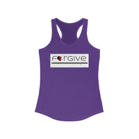 FORGIVE  -  Women's Slim Fit Racerback Tank