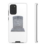 DON'T GET BETTER GET DEADER   -  Tough Cases Phone Case