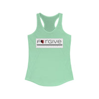 FORGIVE  -  Women's Slim Fit Racerback Tank