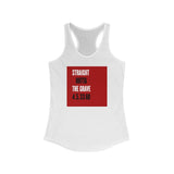 STRAIGHT OUTTA THE GRAVE  -  Women's Slim Fit Racerback Tank