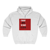 STRAIGHT OUTTA THE GRAVE  -  Unisex Classic Blend Full Zip Hoodie