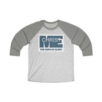 CHRIST IN ME  -  Unisex Loose Fit 3/4 Baseball Tee