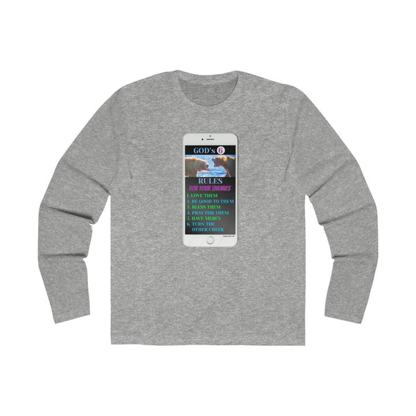 GOD'S 6  -  Men's Slim Fit Long Sleeve