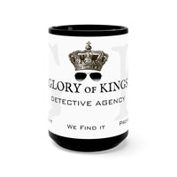 GLORY OF KINGS  -  2-Sided Graphic 15oz Black Mug