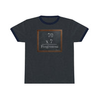 70 X 7  -  Unisex Classic Cool Ringer Tee