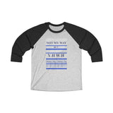 NOT MY WAY BUT YHWH  -  Unisex Loose Fit 3/4 Baseball Tee