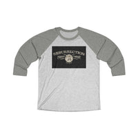 RESURRECTION POWER COMPANY -  Unisex Loose Fit 3/4 Baseball Tee