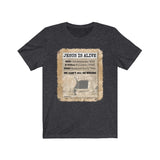 JESUS IS ALIVE  -  Unisex Close Fit Tee