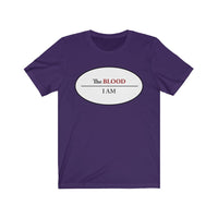 I AM UNDER THE BLOOD  -  Unisex Close Fit Tee