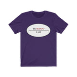 I AM UNDER THE BLOOD  -  Unisex Close Fit Tee