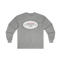 I AM UNDER THE BLOOD  -  Men's Classic Fit Long Sleeve