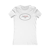 I AM UNDER THE BLOOD  -  Women's Slim Fit Long Body Tee