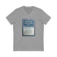 REPENTANCE  -  Unisex Close Fit V-Neck Tee