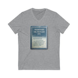 REPENTANCE  -  Unisex Close Fit V-Neck Tee