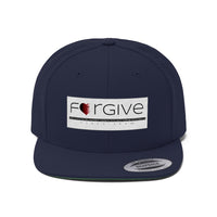 FORGIVE  -  Unisex Flat Bill Hat