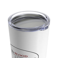 I AM UNDER THE BLOOD  -  Stainless 2-Sided Graphic Tumbler 20oz