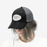 I AM UNDER THE BLOOD  -  Unisex Trucker Hat