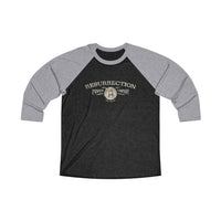 RESURRECTION POWER COMPANY -  Unisex Loose Fit 3/4 Baseball Tee