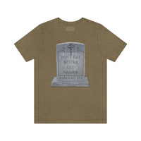 DON'T GET BETTER GET DEADER   -  Unisex Close Fit Tee