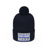 NOT MY WAY BUT YHWH  -  Unisex Pom Pom Beanie