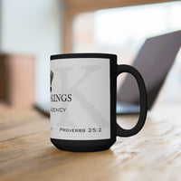 GLORY OF KINGS  -  2-Sided Graphic 15oz Black Mug