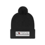 FORGIVE  -  Unisex Pom Pom Beanie