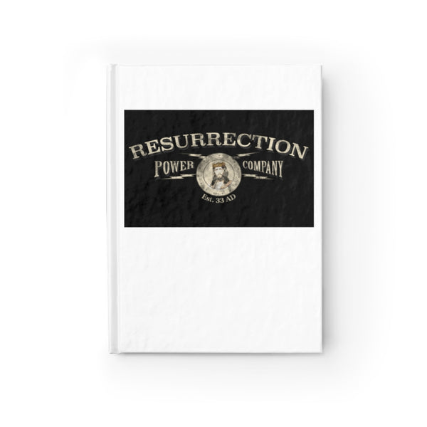 RESURRECTION POWER COMPANY  -  Hard Cover Rule Lined Journal