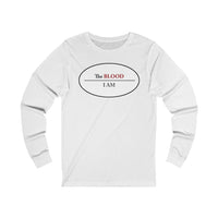 I AM UNDER THE BLOOD  -  Unisex Close Fit Long Sleeve