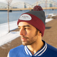 I AM UNDER THE BLOOD  -  Unisex Pom Pom Beanie