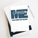 CHRIST IN ME  -  Hard Cover Rule Lined Journal