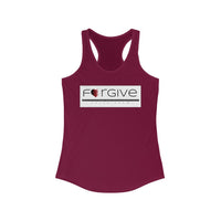 FORGIVE  -  Women's Slim Fit Racerback Tank