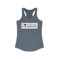 FORGIVE  -  Women's Slim Fit Racerback Tank