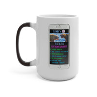 GOD'S 6 - Color Changing Graphic Mug