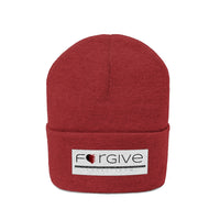 FORGIVE  -  Unisex Knit Beanie