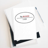 I AM UNDER THE BLOOD  -  Rule Lined Journal