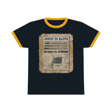 JESUS IS ALIVE -  Unisex Classic Cool Ringer Tee