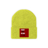 STRAIGHT OUTTA THE GRAVE -  Unisex Knit Beanie