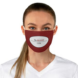 I AM UNDER THE BLOOD - Fabric Face Mask