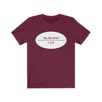 I AM UNDER THE BLOOD  -  Unisex Close Fit Tee