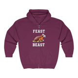 FEAST BEAST  -  Unisex Classic Blend Full Zip Hoodie