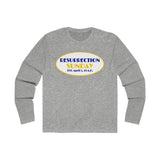 RESURRECTION SUNDAY -  Men's Slim Fit Long Sleeve