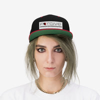 FORGIVE  -  Unisex Flat Bill Hat