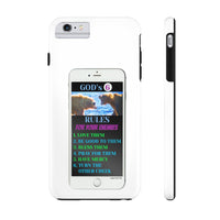 GOD'S 6 - Case Mate Tough Phone Cases